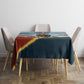 Personalized Tuskegee Airmen Tablecloth Believe In Yourself Vintage WWII Military Aviation Art