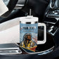 Personalized Tuskegee Airmen Tumbler With Handle Believe In Yourself Vintage WWII Military Aviation Art