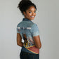 Personalized Tuskegee Airmen Women Polo Shirt Believe In Yourself Vintage WWII Military Aviation Art