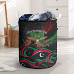 Libya Revolution Day Laundry Basket Flying Eagle Libyan Coat Of Arms Map - Land Of Resilience And Pride