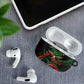 Libya Revolution Day AirPods Case Flying Eagle Libyan Coat Of Arms Map - Land Of Resilience And Pride