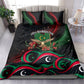 Libya Revolution Day Bedding Set Flying Eagle Libyan Coat Of Arms Map - Land Of Resilience And Pride