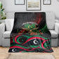 Libya Revolution Day Blanket Flying Eagle Libyan Coat Of Arms Map - Land Of Resilience And Pride