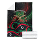 Libya Revolution Day Blanket Flying Eagle Libyan Coat Of Arms Map - Land Of Resilience And Pride
