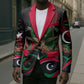Libya Revolution Day Blazer Flying Eagle Libyan Coat Of Arms Map - Land Of Resilience And Pride