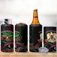 Libya Revolution Day 4 in 1 Can Cooler Tumbler Flying Eagle Libyan Coat Of Arms Map - Land Of Resilience And Pride