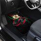 Libya Revolution Day Car Mats Flying Eagle Libyan Coat Of Arms Map - Land Of Resilience And Pride