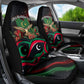 Libya Revolution Day Car Seat Cover Flying Eagle Libyan Coat Of Arms Map - Land Of Resilience And Pride