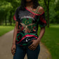 Libya Revolution Day Cross Shoulder Shirt Flying Eagle Libyan Coat Of Arms Map - Land Of Resilience And Pride