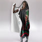 Libya Revolution Day Hooded Blanket Flying Eagle Libyan Coat Of Arms Map - Land Of Resilience And Pride