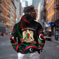 Libya Revolution Day Hoodie Flying Eagle Libyan Coat Of Arms Map - Land Of Resilience And Pride