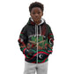 Libya Revolution Day Kid Hoodie Flying Eagle Libyan Coat Of Arms Map - Land Of Resilience And Pride