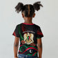 Libya Revolution Day Kid T shirt Flying Eagle Libyan Coat Of Arms Map - Land Of Resilience And Pride