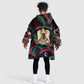 Libya Revolution Day Kid Wearable Blanket Hoodie Flying Eagle Libyan Coat Of Arms Map - Land Of Resilience And Pride