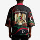 Libya Revolution Day Kimono Flying Eagle Libyan Coat Of Arms Map - Land Of Resilience And Pride