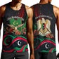 Libya Revolution Day Men Tank Top Flying Eagle Libyan Coat Of Arms Map - Land Of Resilience And Pride