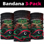 Libya Revolution Day Neck Gaiter Flying Eagle Libyan Coat Of Arms Map - Land Of Resilience And Pride