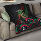 Libya Revolution Day Quilt Flying Eagle Libyan Coat Of Arms Map - Land Of Resilience And Pride