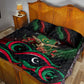 Libya Revolution Day Quilt Bed Set Flying Eagle Libyan Coat Of Arms Map - Land Of Resilience And Pride