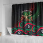 Libya Revolution Day Shower Curtain Flying Eagle Libyan Coat Of Arms Map - Land Of Resilience And Pride