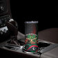 Libya Revolution Day Skinny Tumbler Flying Eagle Libyan Coat Of Arms Map - Land Of Resilience And Pride