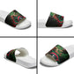 Libya Revolution Day Slide Sandals Flying Eagle Libyan Coat Of Arms Map - Land Of Resilience And Pride