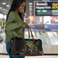 Libya Revolution Day Travel Bag Flying Eagle Libyan Coat Of Arms Map - Land Of Resilience And Pride
