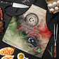 Libya Revolution Day Apron Libyan National Pride Watercolor Flag Waves Floral
