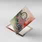 Libya Revolution Day Canvas Wall Art Libyan National Pride Watercolor Flag Waves Floral