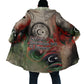 Libya Revolution Day Cloak Libyan National Pride Watercolor Flag Waves Floral