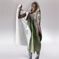 Libya Revolution Day Hooded Blanket Libyan National Pride Watercolor Flag Waves Floral