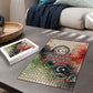 Libya Revolution Day Puzzle Libyan National Pride Watercolor Flag Waves Floral