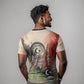 Libya Revolution Day T shirt Libyan National Pride Watercolor Flag Waves Floral