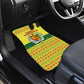 Senegal Christmas Car Mats Baobab Tree and National Coat of Arms Motif - African Pride