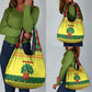 Senegal Christmas Grocery Bag Baobab Tree and National Coat of Arms Motif - African Pride