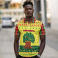 Senegal Christmas Polo Shirt Baobab Tree and National Coat of Arms Motif - African Pride