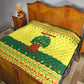 Senegal Christmas Quilt Baobab Tree and National Coat of Arms Motif - African Pride