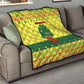 Senegal Christmas Quilt Baobab Tree and National Coat of Arms Motif - African Pride