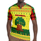 Senegal Christmas Rugby Jersey Baobab Tree and National Coat of Arms Motif - African Pride
