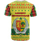 Senegal Christmas T shirt Baobab Tree and National Coat of Arms Motif - African Pride