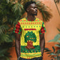 Senegal Christmas T shirt Baobab Tree and National Coat of Arms Motif - African Pride
