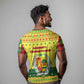 Senegal Christmas T shirt Baobab Tree and National Coat of Arms Motif - African Pride