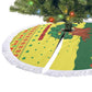 Senegal Christmas Tree Skirt Baobab Tree and National Coat of Arms Motif - African Pride