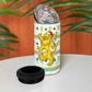 Senegal Christmas 4 in 1 Can Cooler Tumbler Golden Lion and Festive Stars Motif - African Pride