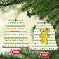 Senegal Christmas Ceramic Ornament Golden Lion and Festive Stars Motif - African Pride