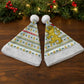 Senegal Christmas Santa Hat Golden Lion and Festive Stars Motif - African Pride