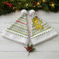 Senegal Christmas Santa Hat Golden Lion and Festive Stars Motif - African Pride
