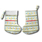 Senegal Christmas Stocking Golden Lion and Festive Stars Motif - African Pride