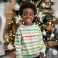 Senegal Christmas Kid Ugly Christmas Sweater Golden Lion and Festive Stars Motif - African Pride
