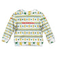 Senegal Christmas Kid Ugly Christmas Sweater Golden Lion and Festive Stars Motif - African Pride